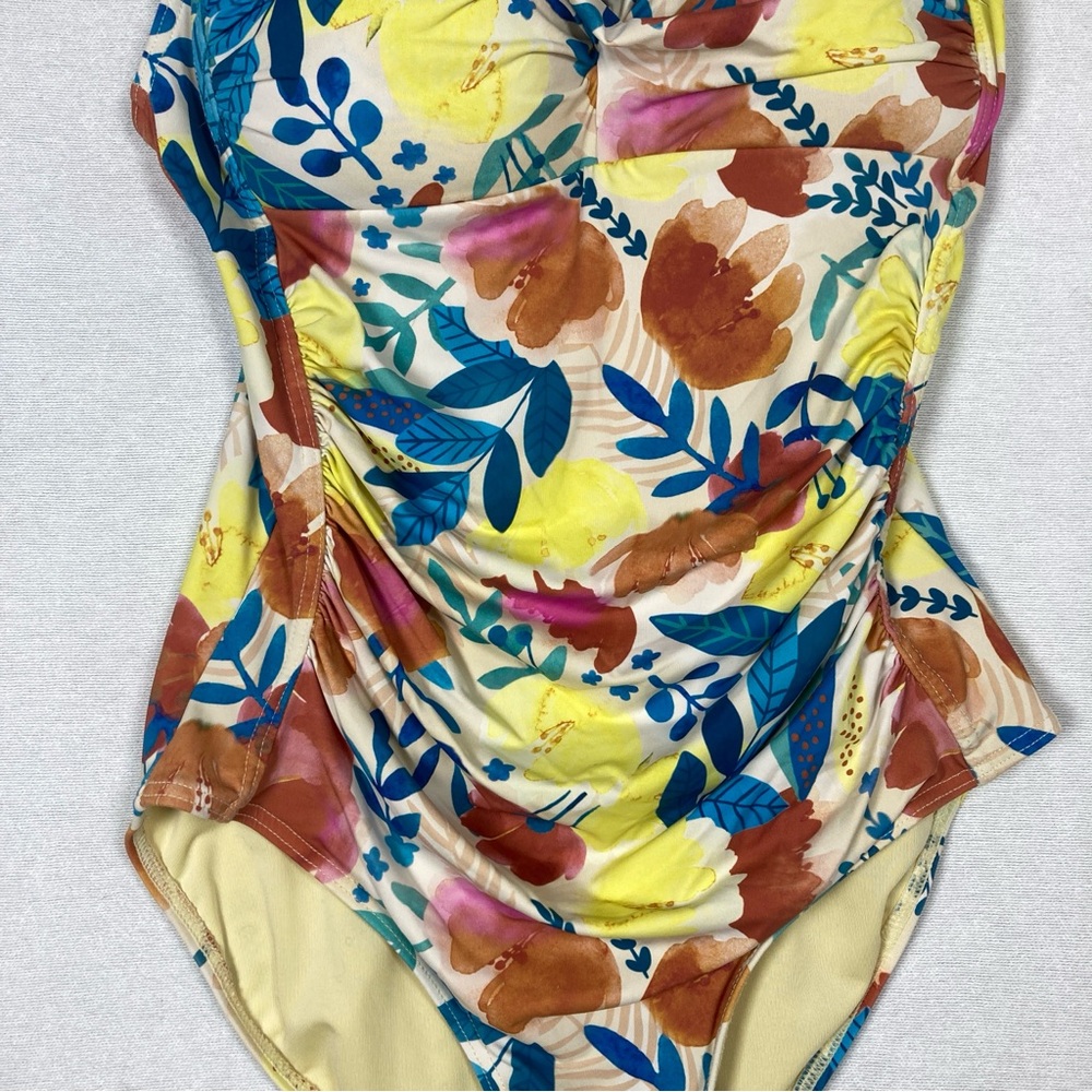 Niptuck Multi fit Cup One Piece Swimwear with Vibrant Design Size 6 Beach - Picture 4 of 15